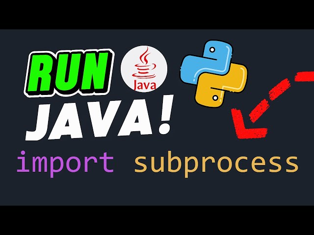 Run Java Programs from Python – Easy Cross Language Automation! 🚀