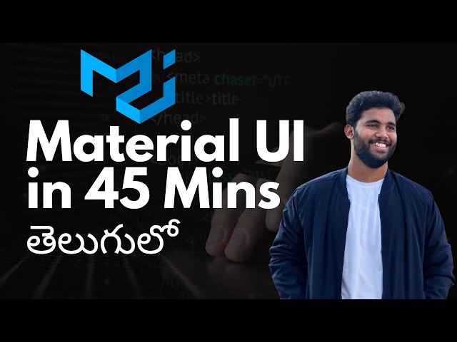 Master Material UI in 45 Minutes 🔥 | Beginner’s Guide + Vite Setup & MUI Components Explained!