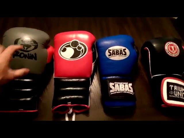 Glove Comparison: Grant, Sabas, Top Boxer, Triumph