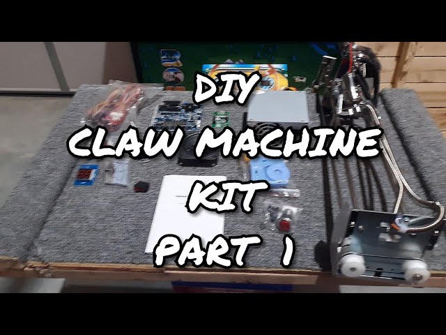 DIY Arcade Claw Machine Kit From Holland Computers, Part 1