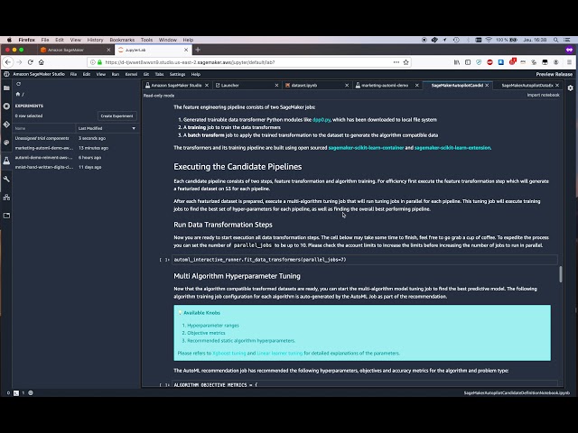 Amazon SageMaker Studio - AutoML with Amazon SageMaker AutoPilot (part 2)