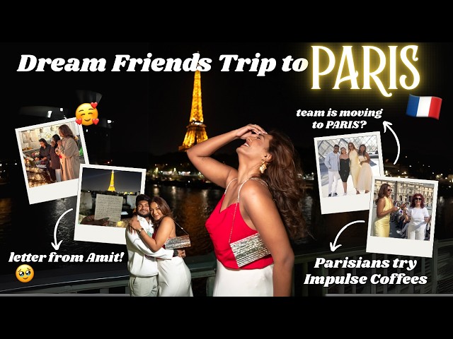PARIS with My BESTFRIEND & team! Affordable Airbnb, Public Transport, Grocery Runs! #TravelWSar