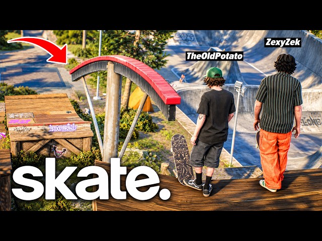 I Challenged ZexyZek To MINI Spot Battles | skate.