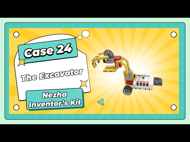 Nezha Inventor's Kit V2 – The Excavator | Full Step-by-Step micro:bit MakeCode Tutorial