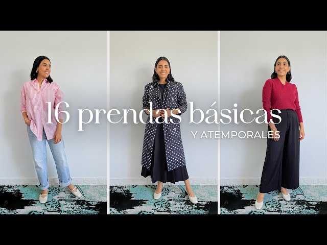 16 timeless wardrobe essentials! 🤩 | Wardrobe basics
