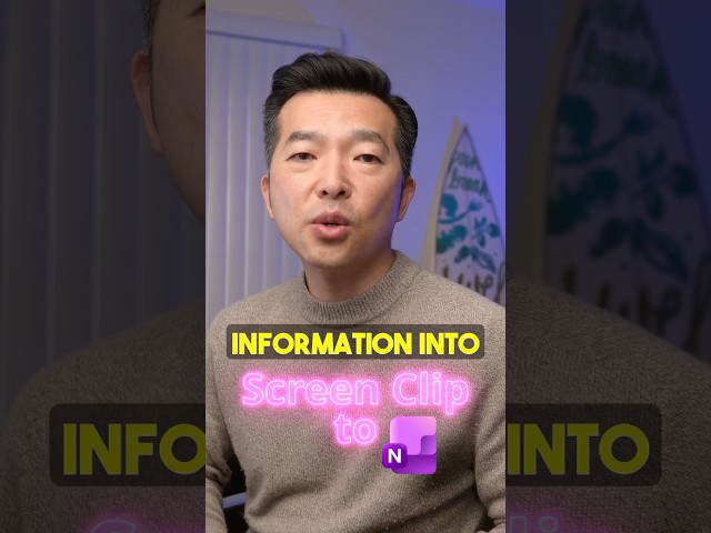 Screen clipping into OneNote