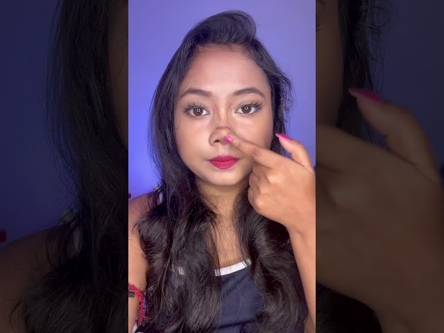 ultimate nose contouring hack for a neat, clean & perfectly sculpted look