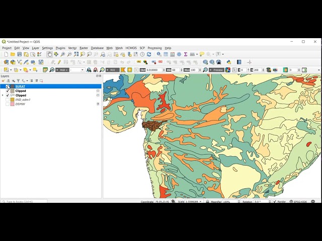 SOIL MAP IN QGIS #qgis #soil #map