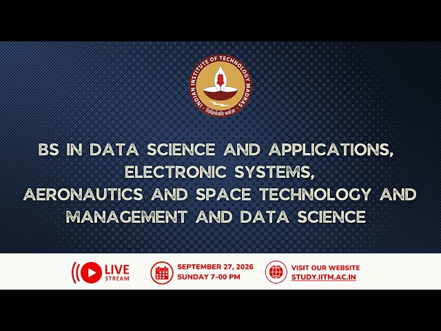 BS in Data Science and Application, Electronic Systems and Aeronautics and Space Technology