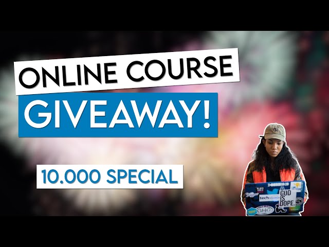Programming Online Course Giveaway! | 10.000 Followers Special | Code Student