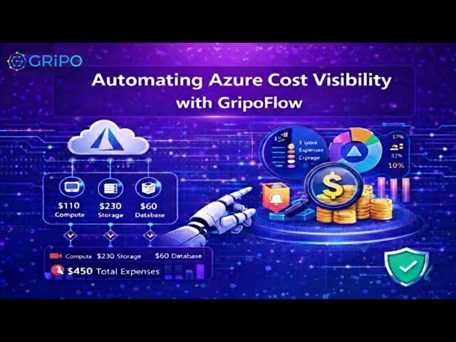Automate Total Azure Cluster Cost Visibility with GripoFlow