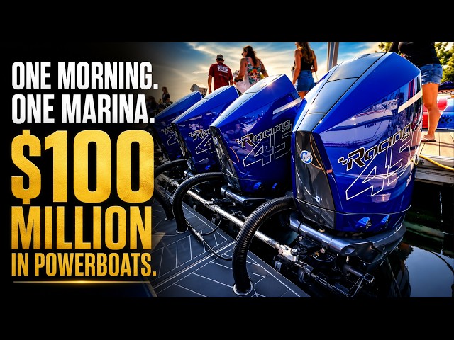 Relaxing Boat Watching | Exotic Powerboats at the 1,000 Islands Poker Run