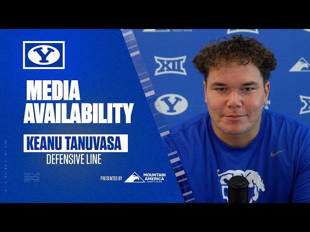 Keanu Tanuvasa | BYU Football | Media Availability | Colorado State | September 14, 2026