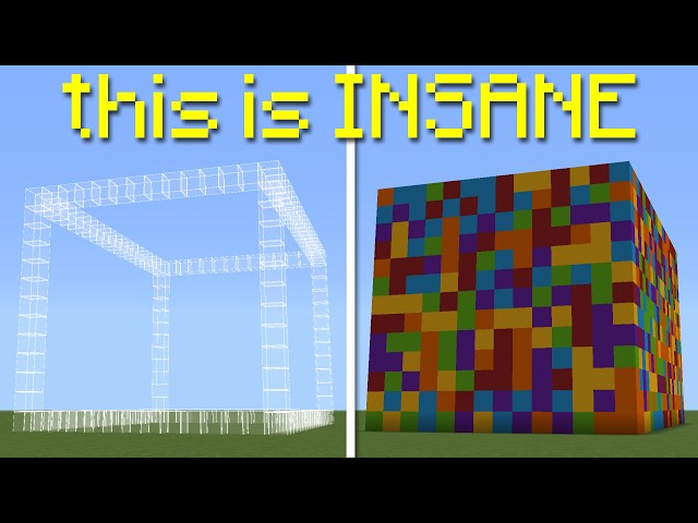 I Played Minecraft Bedrock's BEST Building Mod
