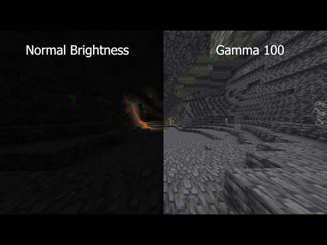 Minecraft FullBright with NO MODS Tutorial