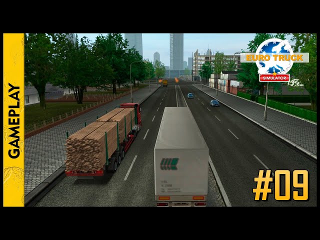 EURO TRUCK Simulator (Newcastle x London x Newcastle)(Gameplay) #09