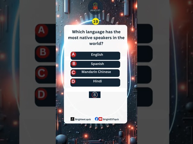 Brightest Trivia Quiz Shorts Challenge #triviachallenge #quizgame #brightestquiz #fypシ゚viral