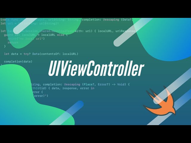 UIViewControllers in iOS and Swift