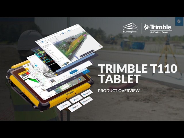 Trimble T110 Tablet | Built for the Field