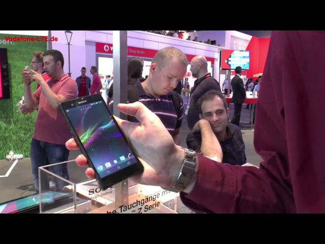 Sony Xperia Z bei Vodafone - wasserdichtes Smartphone mit schnellem LTE Empfang