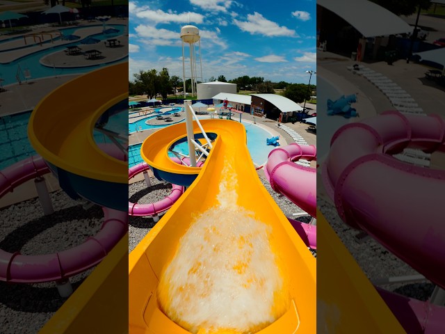 POV: Yellow Water Slide at Boomtown Bay