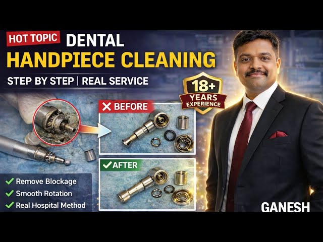 👉 Dental Chair Handpiece Problem? Fix It in Minutes! 🔧If you want, I can also give: