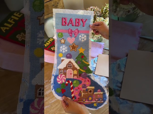 Needlepoint update: My secret surprise idea