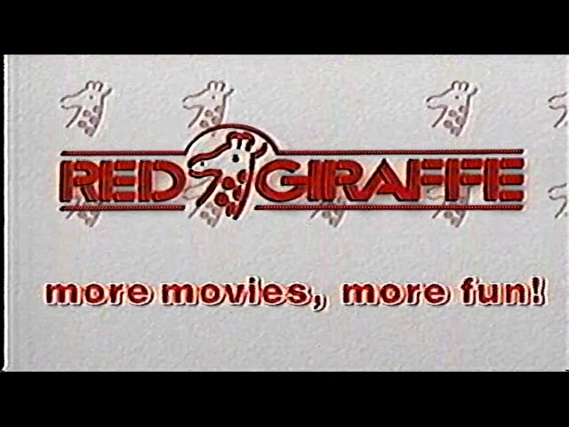 Red Giraffe Video Rental Commercial from the Mid 90s Louisville, KY
