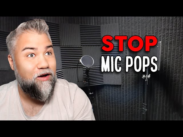 How to Avoid Mic Popping with Plosives #shorts