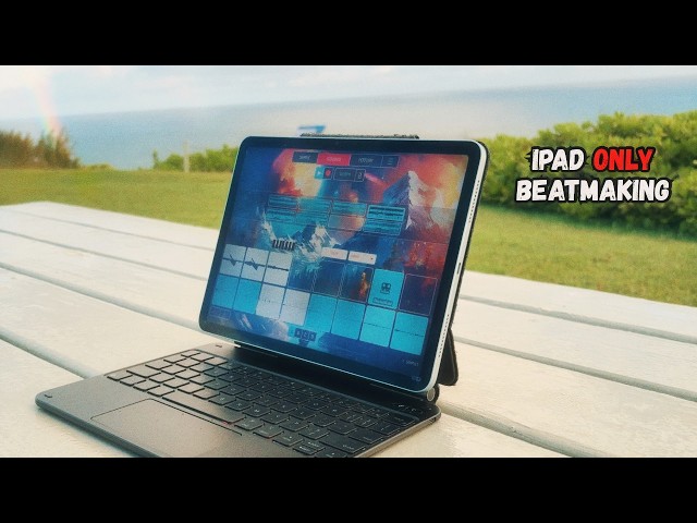 This is why I use an iPad to make music
