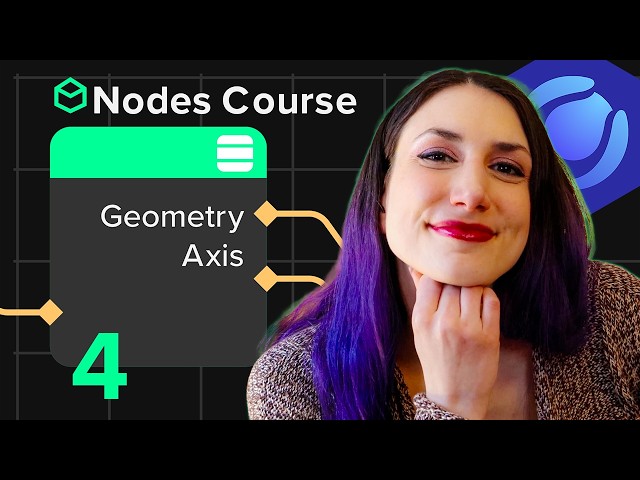 Geometry Axis Node in Cinema 4D Nodes Course Part 4
