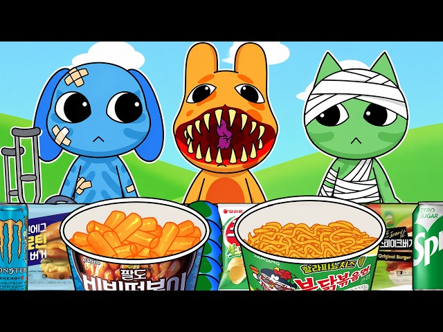 MIMIC is NOT a MONSTER... | Animal Hospital | Convenience Store MUKBANG animation | asmr | MYMY