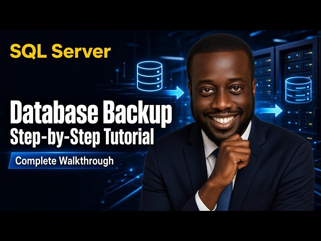 SQL Server DB Backup/Restore – Complete Step-by-Step Tutorial (Full, Differential, & Trans. Log)