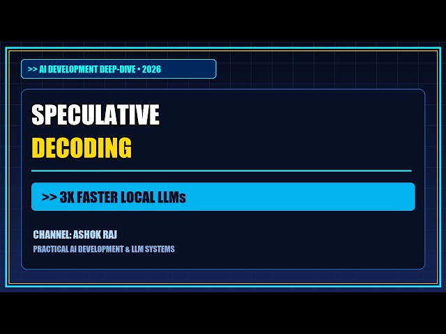 Speculative Decoding: How Draft Models 3X Local LLM Inference