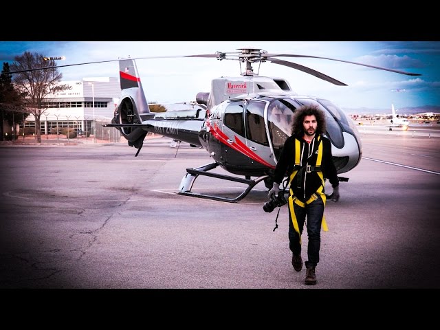 EXTREME AERIAL PHOTOGRAPHY | Hanging out of a Helicopter