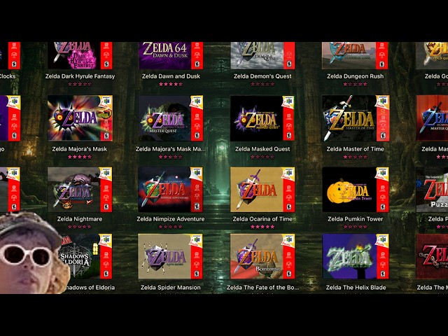 My Zelda 64 Rom Hack Collection | Best Zelda Rom Hacks of Ocarina of Time and Majoras Mask