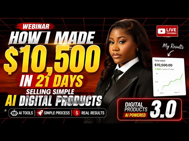 How i made 10,500 dollars in 21days using AI