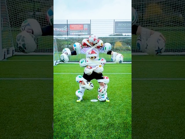 How Many Balls to Stop Me Scoring?! ⚽⚽