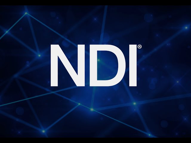 NEWTEK NDI END-TO-END IP WORKFLOW | LIVE