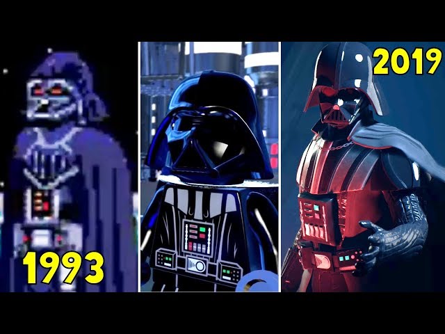 DARTH VADER Entrance Scene in Star Wars Games 1993-2019 - Star Wars Jedi: Fallen Order
