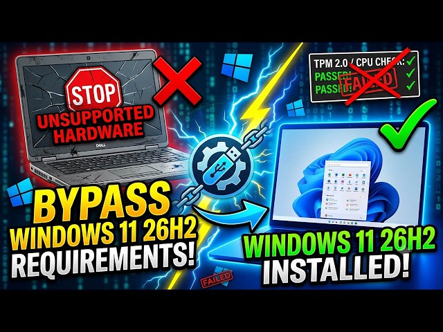 No TPM? No Problem: Install Windows 11 on Unsupported PCs