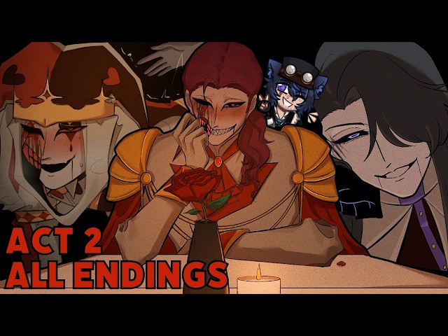 DID I JUST SPANK THE FREAKY YANDERE JESTER? | Kingdom of Marionettes Act 2 All Endings