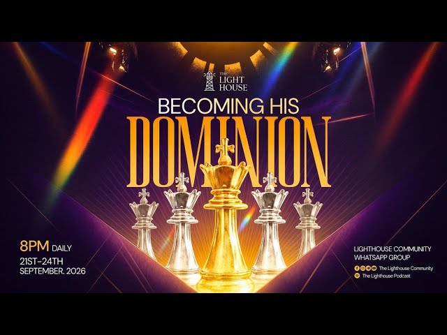 BE FRUITFUL (BEFORE I FORMED YOU) || BECOMING HIS DOMINION || DAY 2 || 22ND SEPT, 2026