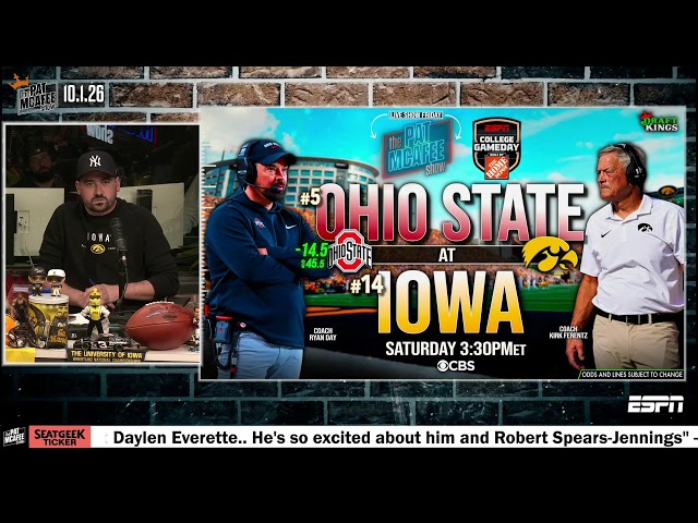 The Pat McAfee Show Live | Thursday October 1st 2026