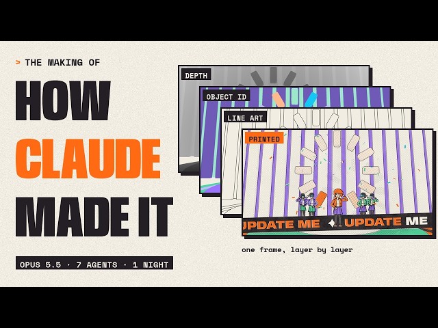 How Claude Opus 5.5 Made a Music Video Overnight (Behind the Scenes)