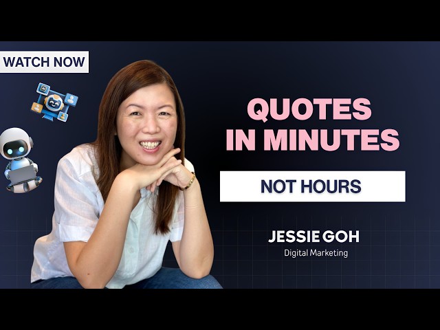 Quoting Tool Created in Minutes; Not Hours