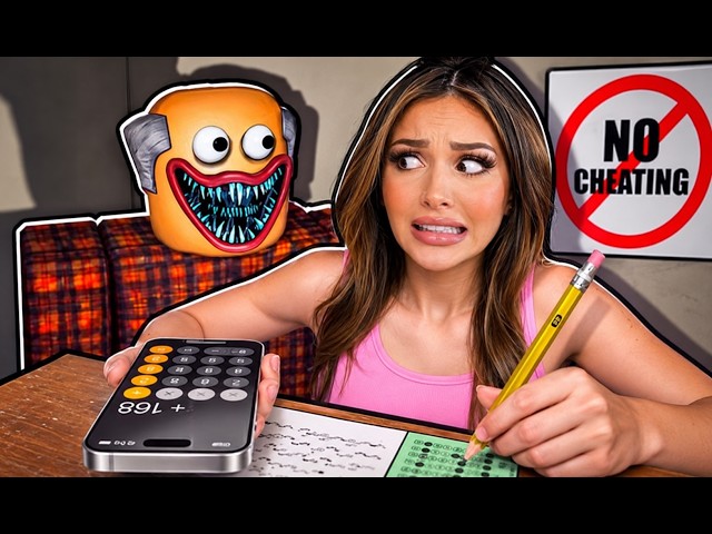 I Cheated During a TEST in Roblox...