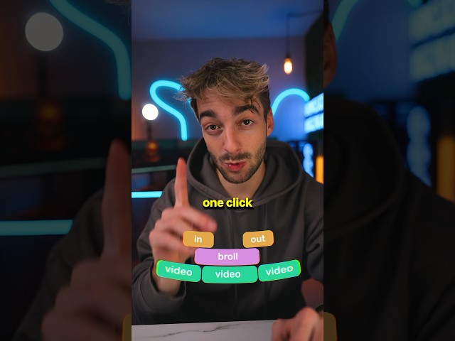 You NEED to use this AI editing tool to edit your videos… 🔥#videoediting
