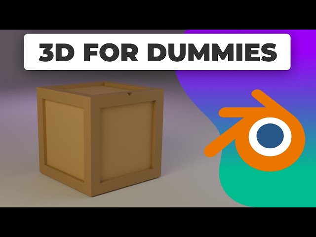 3D Modelling for Dummies: Getting started with Blender