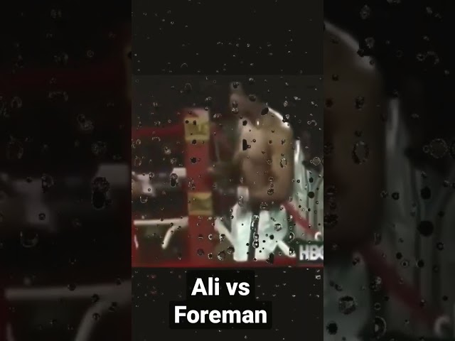 "When Ali vs Foreman Happened" It Was Entertaining, Boxing